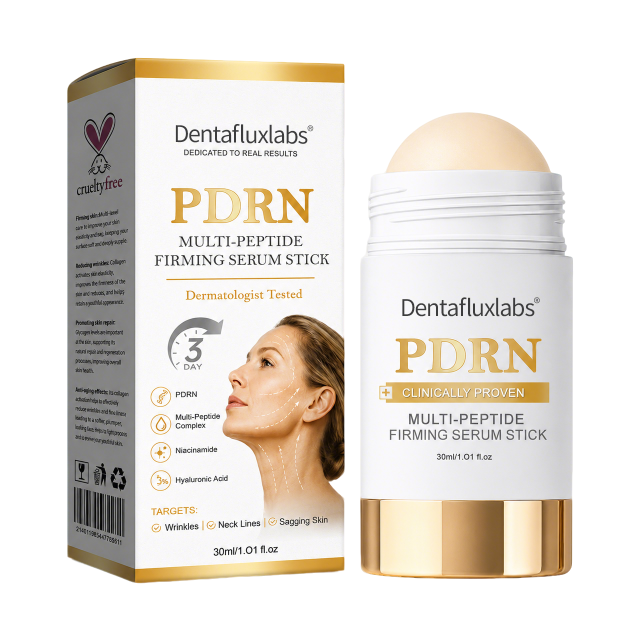 👩🔬✨Dentafluxlabs® PDRN Multi-Peptide Firming Serum Stick👩🔬LAST DAY 70% OFF