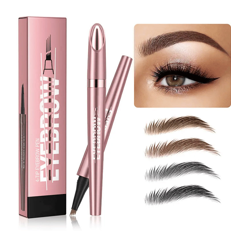 Last Day ✨ Buy 1 Get 2 Free – Waterproof Micro-Fork Eyebrow Pencil + Free Eyeliner & Mascara