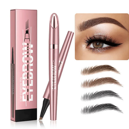 Last Day ✨ Buy 1 Get 2 Free – Waterproof Micro-Fork Eyebrow Pencil + Free Eyeliner & Mascara