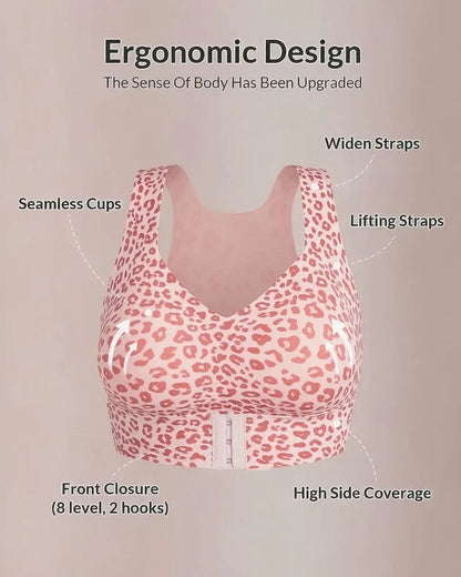 🔥LAST DAY PROMOTION 🔥- 50% OFF Front Closure Cross-Back Wireless Posture Bra