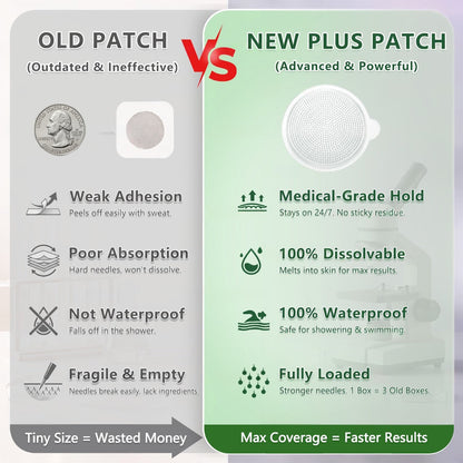 Purselimlab® 𝑴𝒐𝒓𝒊𝒏𝒈𝒂 · 𝑩𝒆𝒓𝒃𝒆𝒓𝒊𝒏𝒆 × 𝑵𝑨𝑫+ 10-𝒊𝒏-1 𝑨𝒅𝒗𝒂𝒏𝒄𝒆𝒅 𝑵𝒂𝒏𝒐 𝑴𝒊𝒄𝒓𝒐𝒏𝒆𝒆𝒅𝒍𝒆 𝑷𝒂𝒕𝒄𝒉(Just once a day, visible changes in 7 days) For obesity, cardiovascular health, diabetes, sleep apnea, thyroid gland, intestinal health, joint problems and more