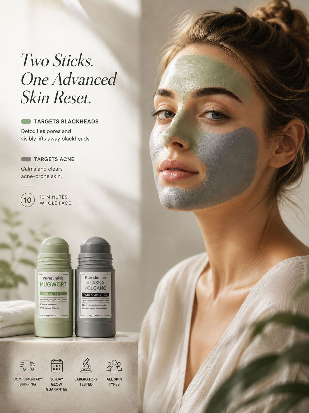 Premium Botanical Clay Ritual