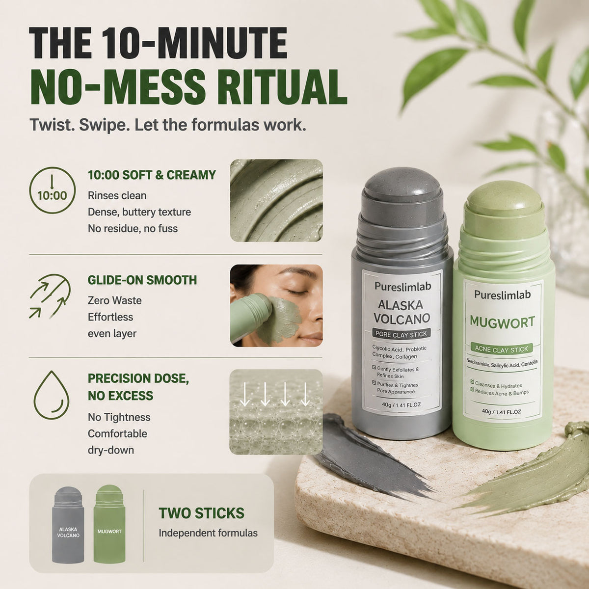 Premium Botanical Clay Ritual