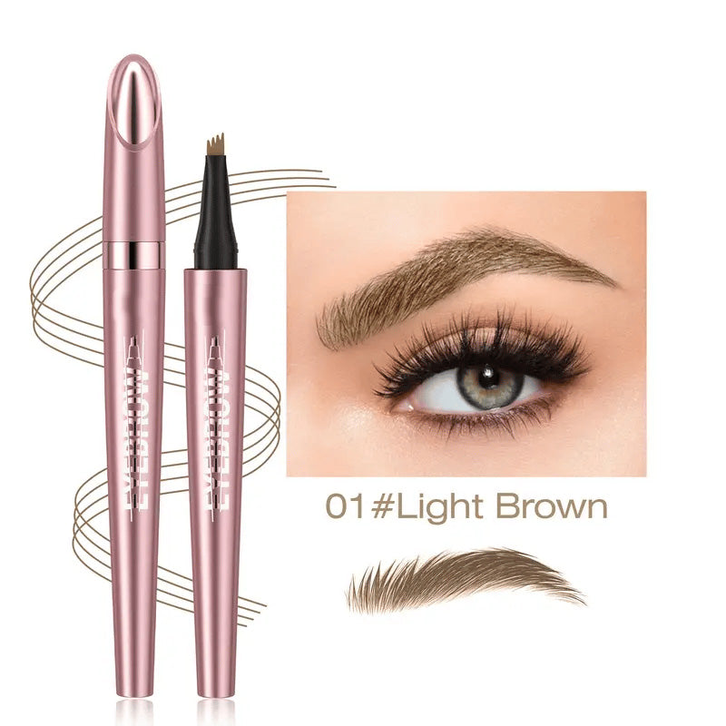 Last Day ✨ Buy 1 Get 2 Free – Waterproof Micro-Fork Eyebrow Pencil + Free Eyeliner & Mascara