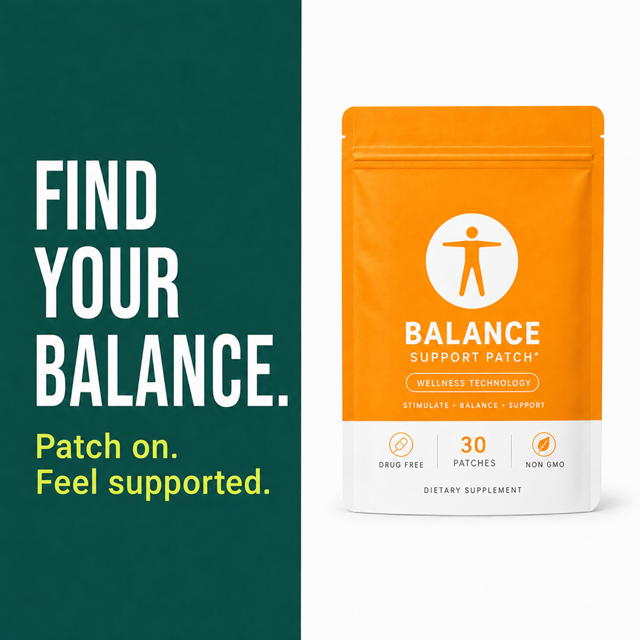 Pureslimlab Balance Support Patch