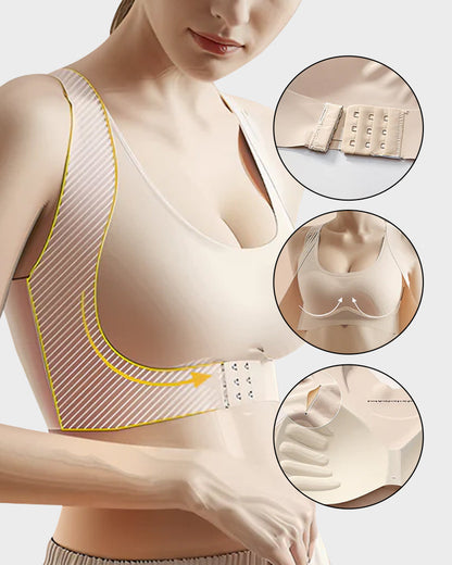 🔥LAST DAY PROMOTION 🔥- 50% OFF Front Closure Cross-Back Wireless Posture Bra