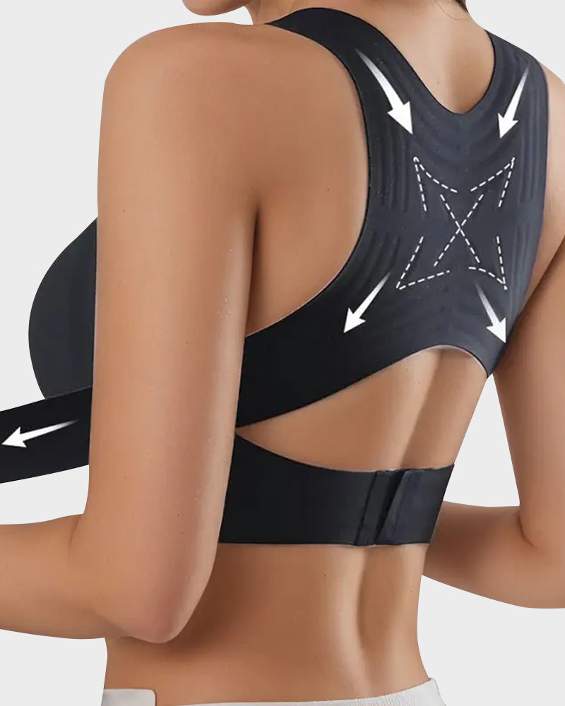 🔥LAST DAY PROMOTION 🔥- 50% OFF Front Closure Cross-Back Wireless Posture Bra