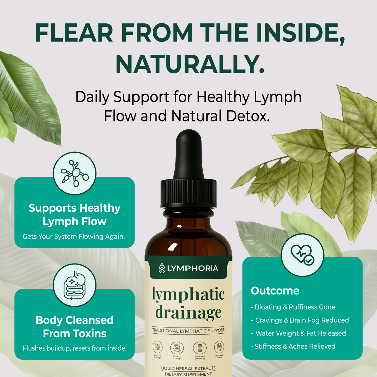 Pureslimlab Lymphatic Drainage Drops