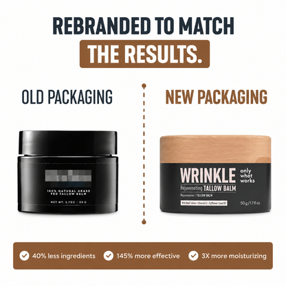 The Ancient Beef Tallow Formula Men Are Using To Fight Wrinkles Naturally